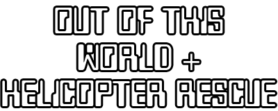 Out of This World!/Helicopter Rescue! logo for Odyssey 2